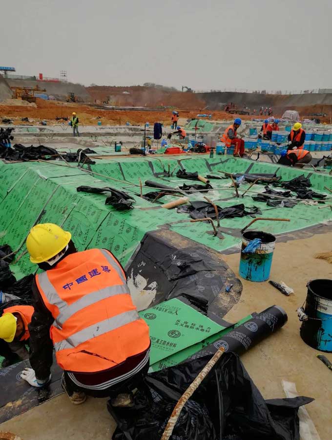 武汉建筑工地地下室整体防水施工